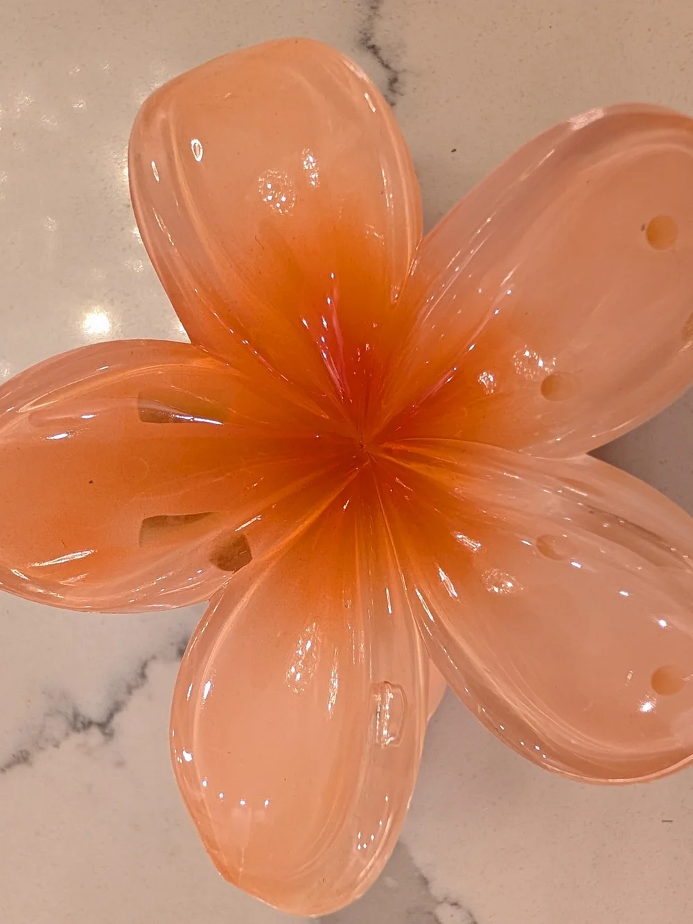 Hawaiian Flower Hair Claw Clips - Pick One (New)